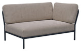 Houe, Level Lounge Bed, Höger, Grey Sunbrella