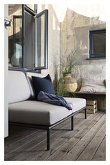 Houe, Level Lounge Chair, Grey Sunbrella