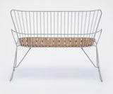 Houe, Paon Bench, White Taupe