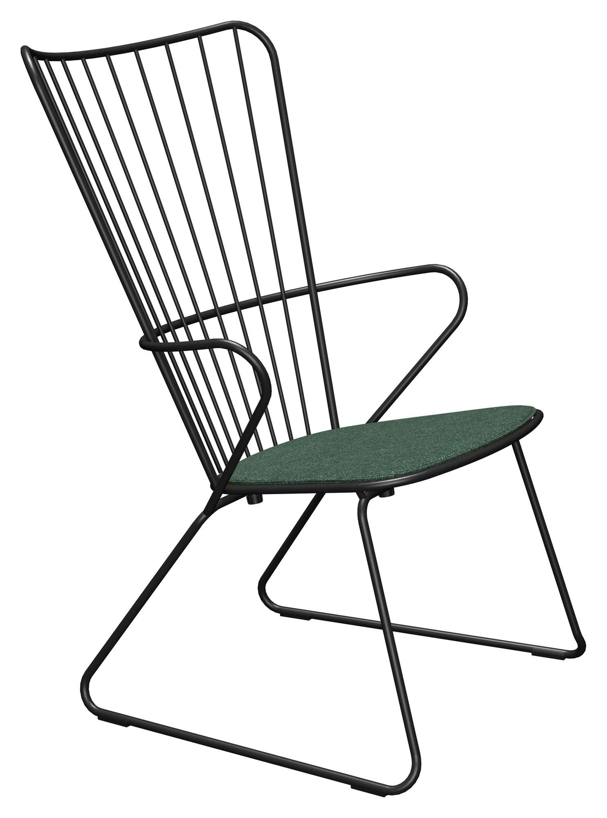 Houe, Paon Lounge Chair, Black