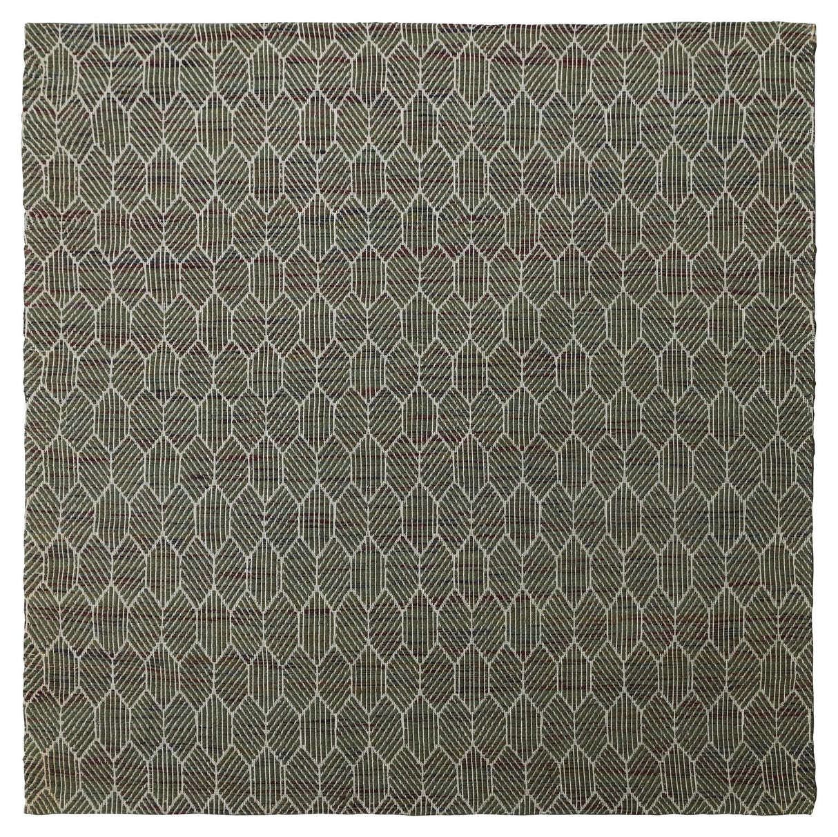 Agon Rug 180x180 - Grönt