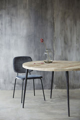 House Doctor Club Dining Table Nature, Ø130