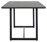 Helo Garden Table, 90x200, svart