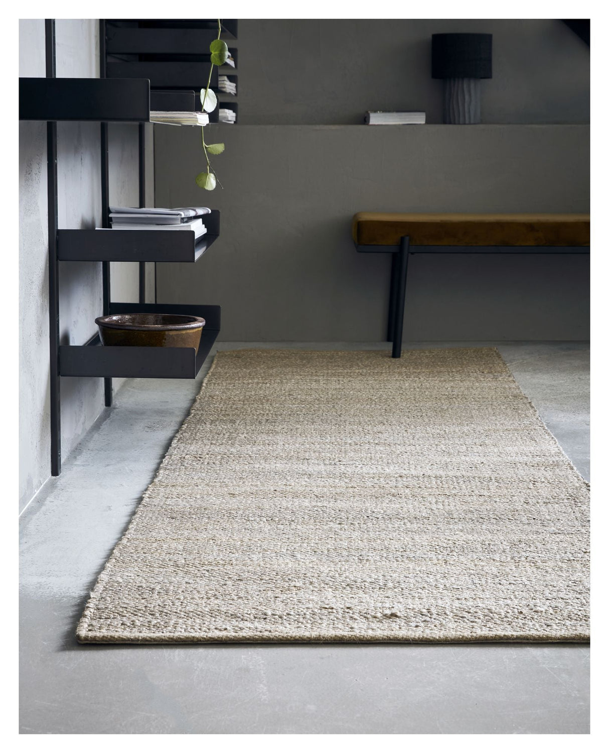 HEMPI RUG 300X90 - LIGHT GRÅ