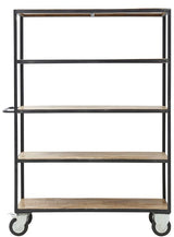 House Doctor High Rack w. 4 hjul natur/svart