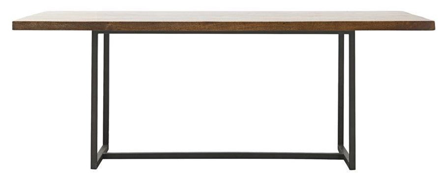 House Doctor Edge Dining Table 200x90 Mango Wood/Metal