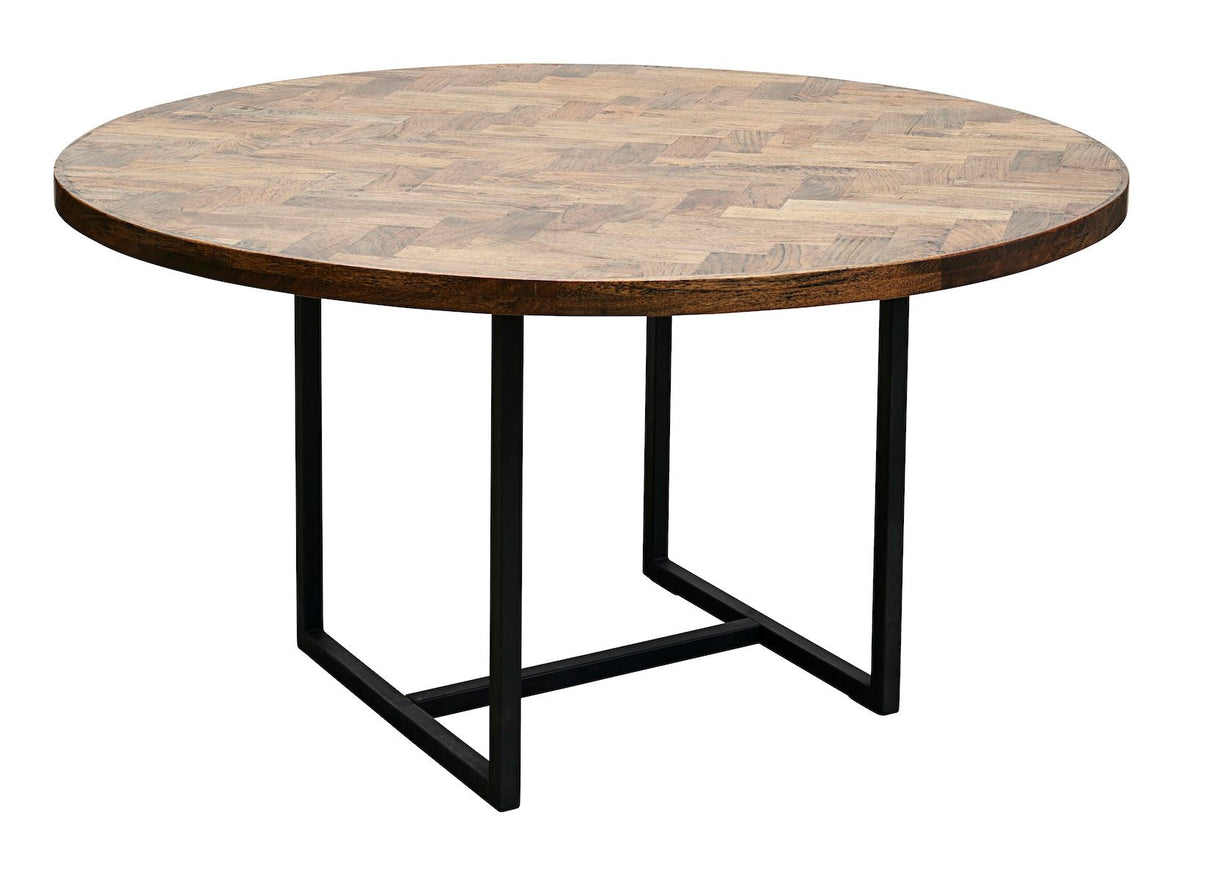 House Doctor Kant Dining Table, Mango Wood, Ø140