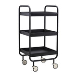 House Doctor Roll Trolley Mat Black