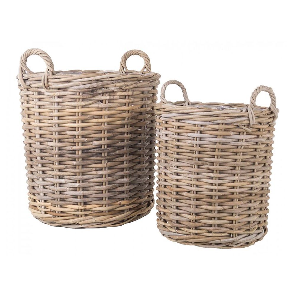 Indo korg i Cubu Rattan S/2, naturen