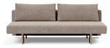 Conlix soffa säng, beige sammet