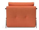 Cubed 90 Alu Lounge Chair, Argus/Rust