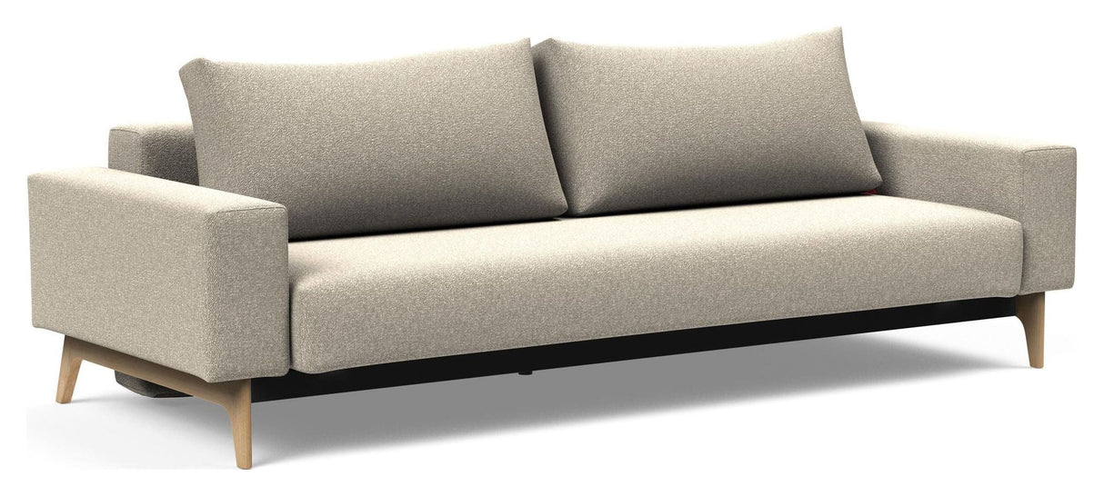 IDUN SOFA BED, Bouclé/Beige