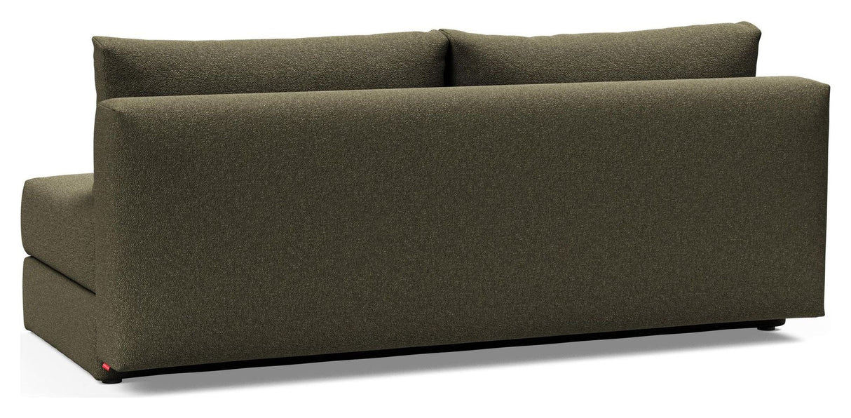 Osvald Soffa Bed, Bouclé/Forest Green