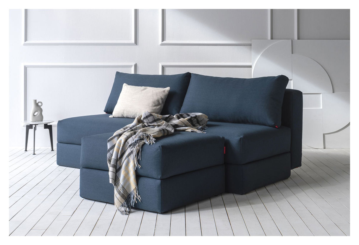 Osvald Sofa Bed, Argus/Navy Blue