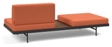 Puri Daybed med Walnut Table, Argus/Rust