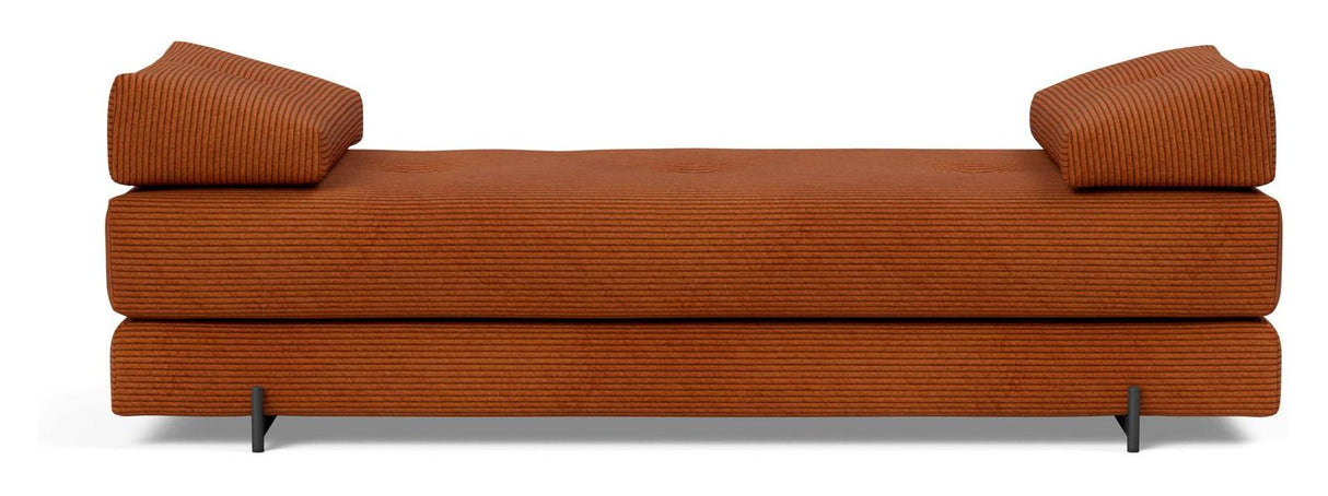 Sigmund indu soffa säng, corduroy/bränd orange