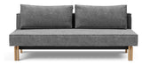 Sly Wood Soffa Bed, Twist Charcoal