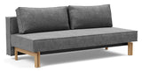 Sly Wood Soffa Bed, Twist Charcoal