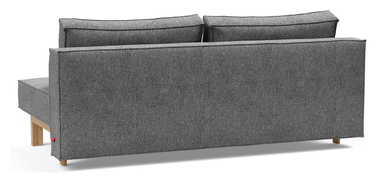 Sly Wood Soffa Bed, Twist Charcoal