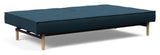 Splitback Vote Soffa Bed, Argus/Navy Blue