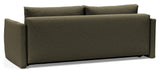 Tripi Sofa Bed, Bouclé/Forest Green