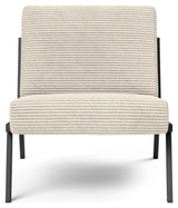 Vikko Lounge Chair, Beige Bouclé