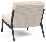 Vikko Lounge Chair, Beige Bouclé