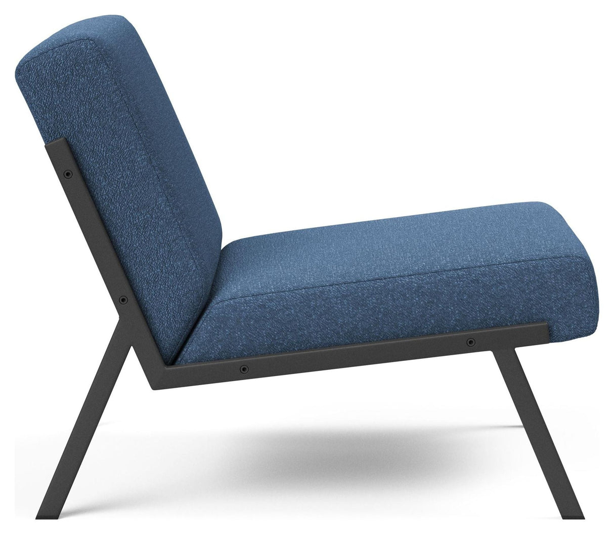 Vikko Lounge Chair, Bouclé/Blue