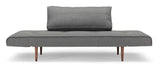 Zeal Styletto -bäddsoffa, Flashtex, Dark Grey