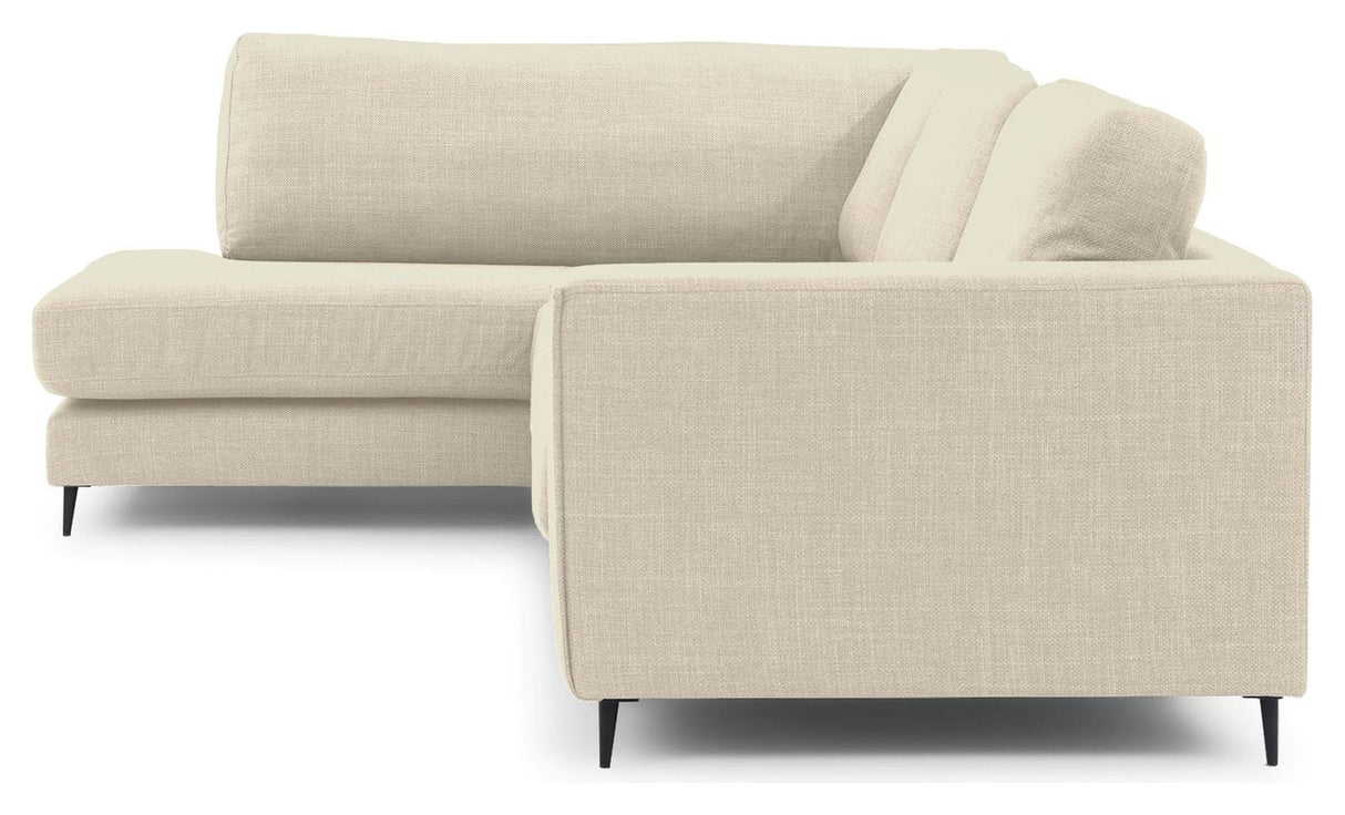 Bernadotte soffa w. Chaise Longue 3,5-Pers. Öppna vänster, beige