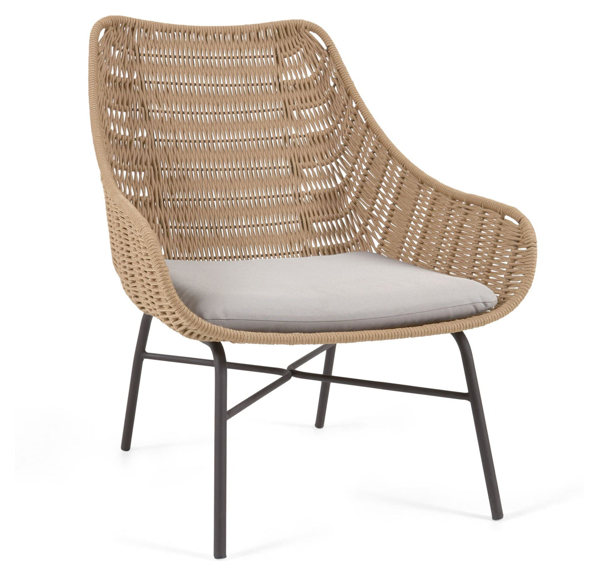 Abeli ​​Lounge Chair, Beige