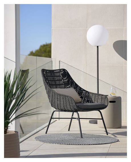 Abeli ​​Lounge Chair, Black