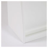 Adiventina Bookhelf, 59.5x69.5, White MDF