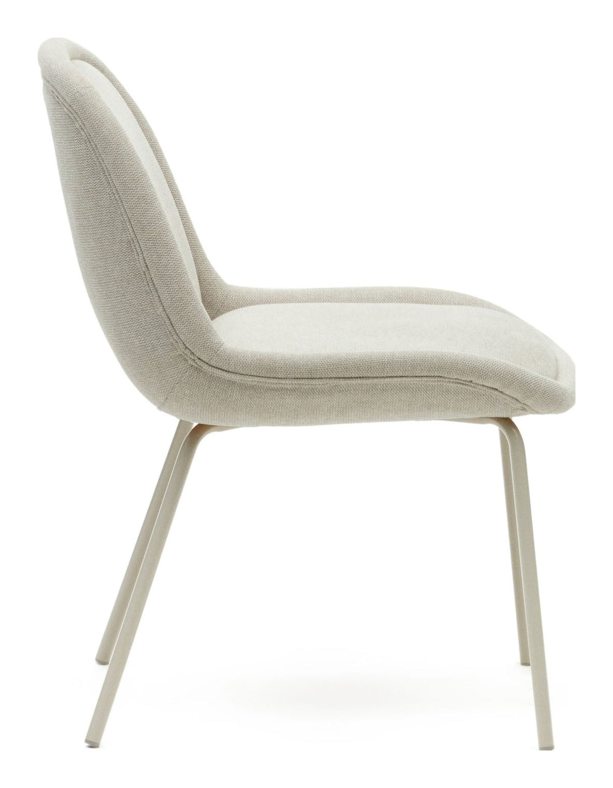 Aimin Dining Chair med Beige Ben, Beige Chenille