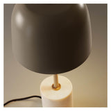 Alish bordslampa med marmor beige