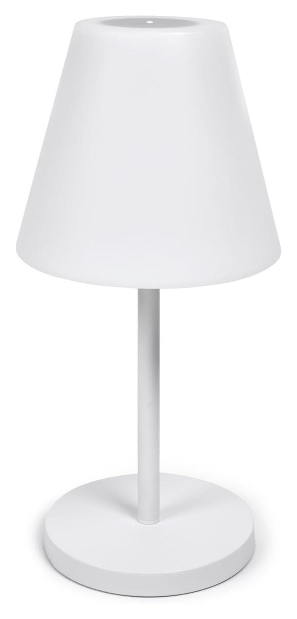 Amaray utomhusbordslampa, stål/vit finish