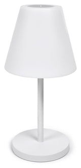 Amaray utomhusbordslampa, stål/vit finish