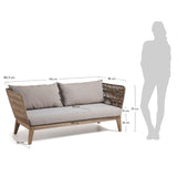 Bellano Lounge SOFA 3-PERS. Beige rep