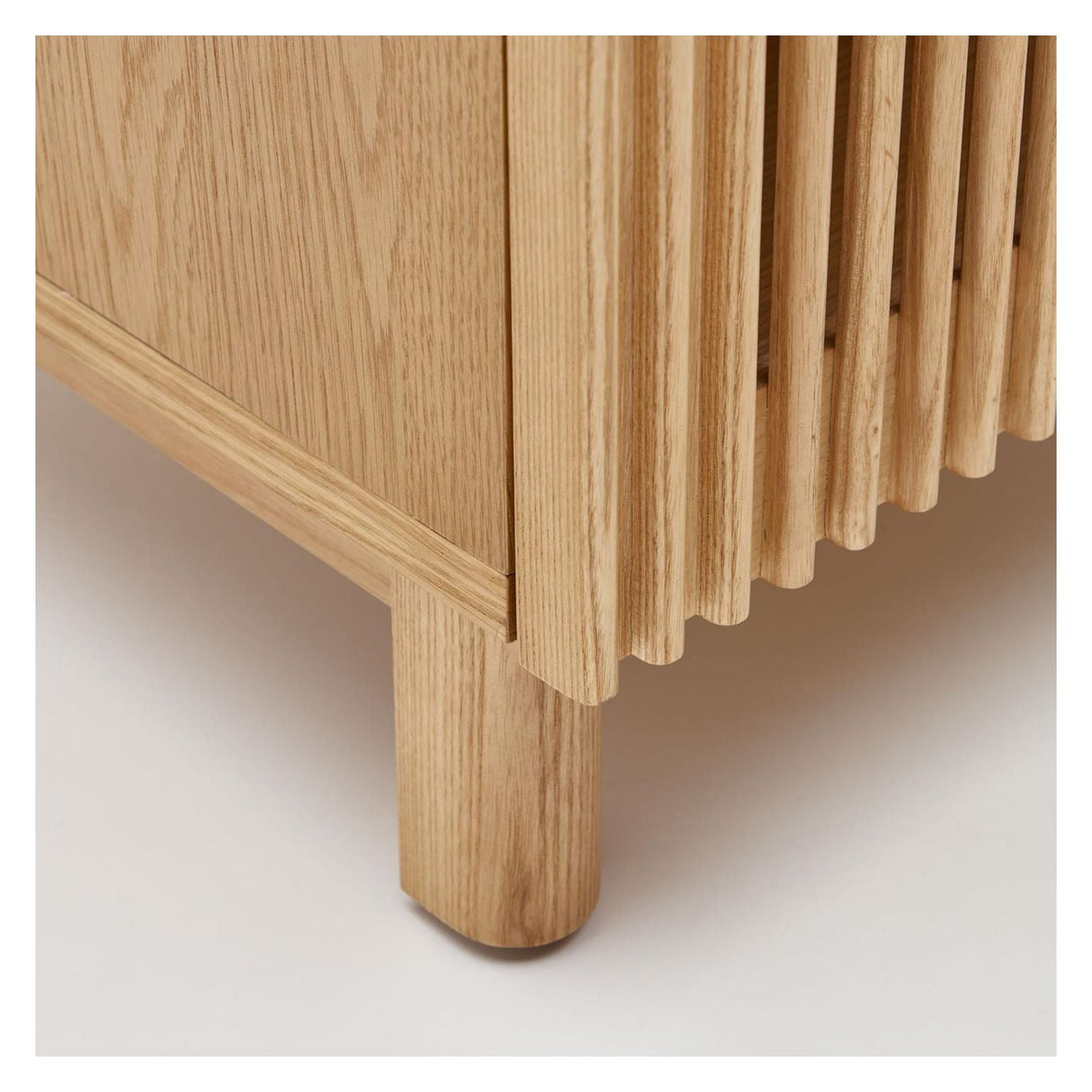 Beyla Bedside Table - Ash