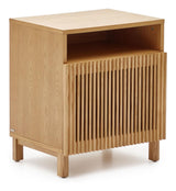 Beyla Bedside Table - Ash