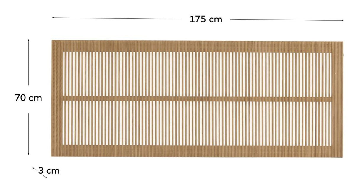 Beyla sängbord för 160 cm sängar - aska