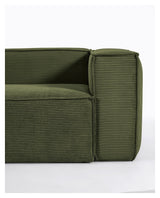 Block 2-Pers. Soffa, B210, Green Velvet