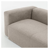 Block 3-Pers. Corner Soffa Beige Chenille, 290x230