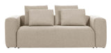 Block 3 -sits soffa 100x240 - beige