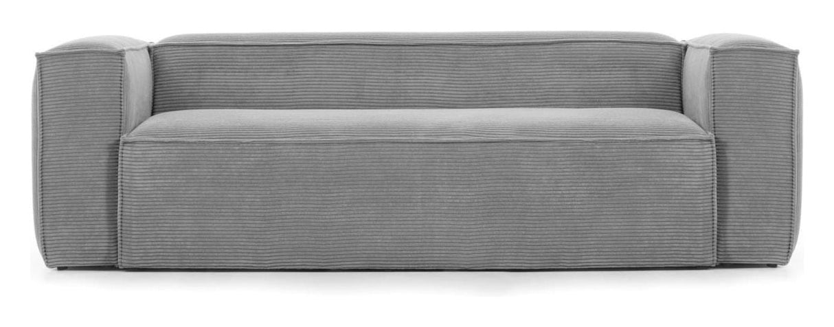 Block 3 -sits soffa - Dark Grey Velvet