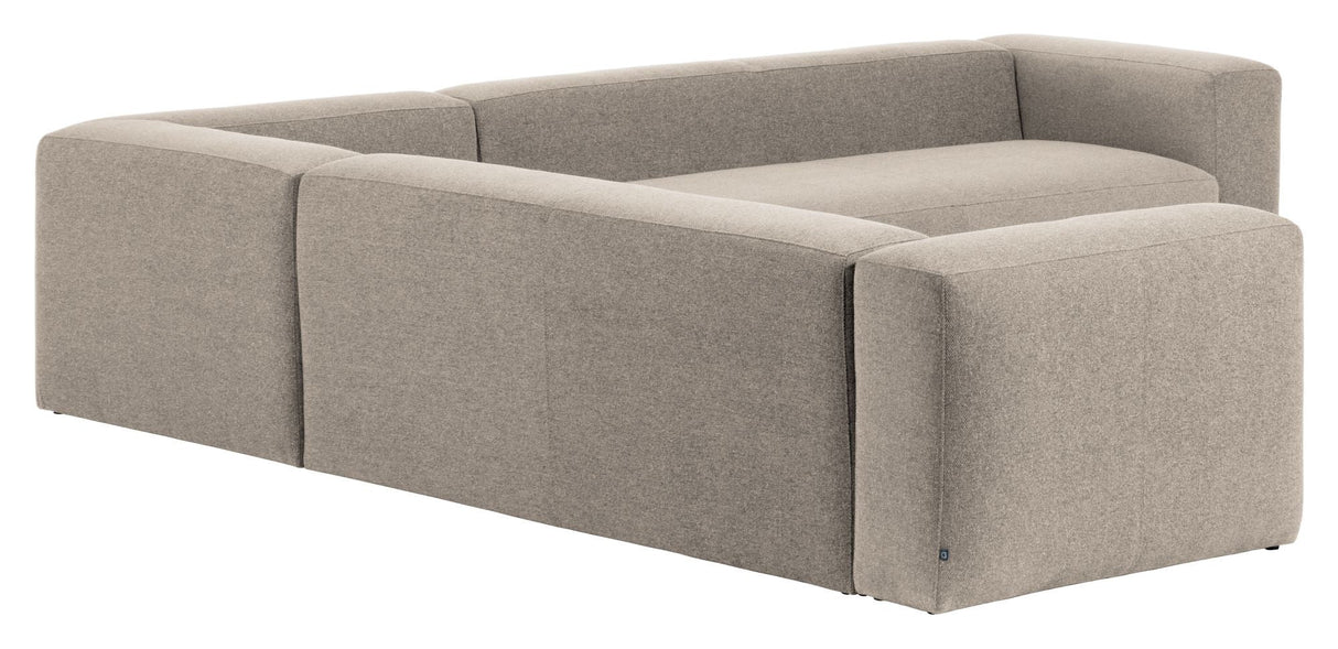 Block 6-Pers. Corner soffa beige