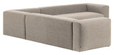 Block 6-Pers. Corner soffa beige