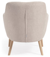 Candela Lounge Chair, Beige