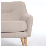 Candela Lounge Chair, Beige