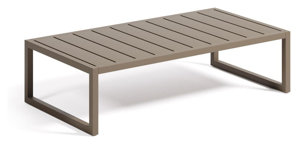 Comova Lounge Tabell 60x114, grön aluminium